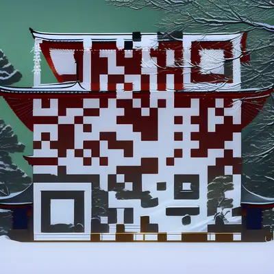 QR Code Japanese Art