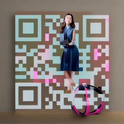 QR Code Pink